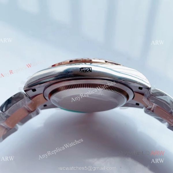 EW Factory Swiss Copy Rolex Datejust Rose Gold Dial Diamond Watch 36mm EW Factory Swiss Copy Rolex Datejust Rose Gold Dial Diamond Watch 36mm