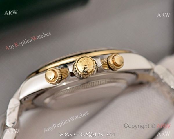 Rolex Cosmograph Daytona 2 Tone Black Ceramic Watch 40mm Rolex Cosmograph Daytona 2 Tone Black Ceramic Watch 40mm