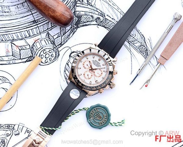 Copy Rolex Daytona 43mm Watch Rolex Daytona Rubber Band Rose Gold Ceramic Bezel Copy Rolex Daytona 43mm Watch Rolex Daytona Rubber Band Rose Gold Ceramic Bezel