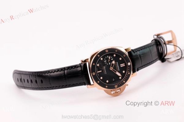 New VS Factory Panerai Submersible 42mm PAM00974 Rose Gold Black Ceramic Swiss Replica Watch New VS Factory Panerai Submersible 42mm PAM00974 Rose Gold Black Ceramic Swiss Replica Watch