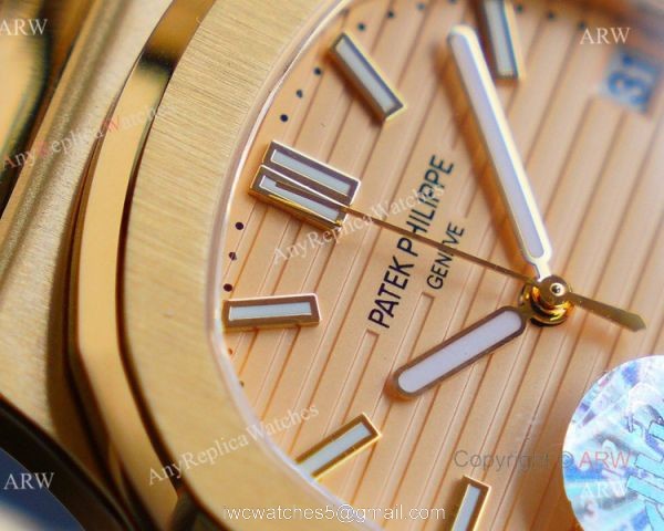 JH Factory Patek Philippe Nautilus 5711 Yellow Gold Swiss Replica Watches JH Factory Patek Philippe Nautilus 5711 Yellow Gold Swiss Replica Watches