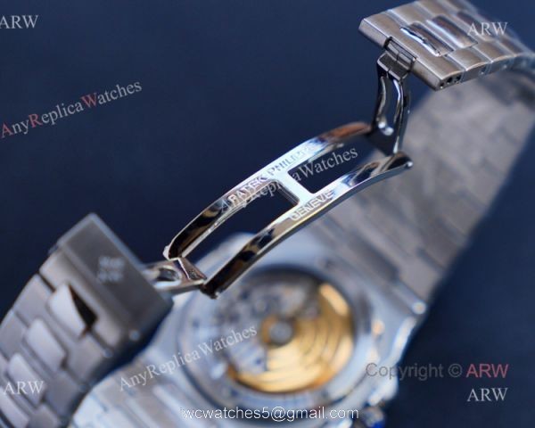 JH Factory Swiss Replica Patek Philippe Nautilus Stainless Steel Mens Watches JH Factory Swiss Replica Patek Philippe Nautilus Stainless Steel Mens Watches