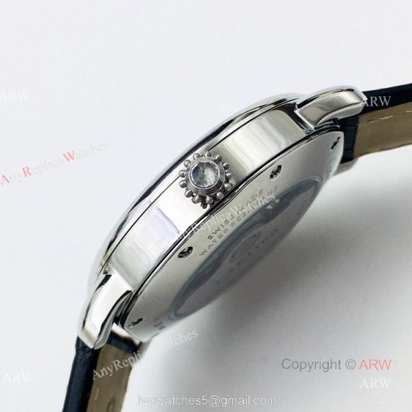 (EGF) New Replica Ronde De Cartier Stainless Steel White Dial Diamond Watches (EGF) New Replica Ronde De Cartier Stainless Steel White Dial Diamond Watches