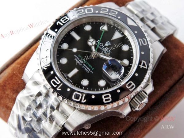 VR Factory Best Quality Replica Rolex GMT-Master ii Black Dial Mens Watch VR Factory Best Quality Replica Rolex GMT-Master ii Black Dial Mens Watch
