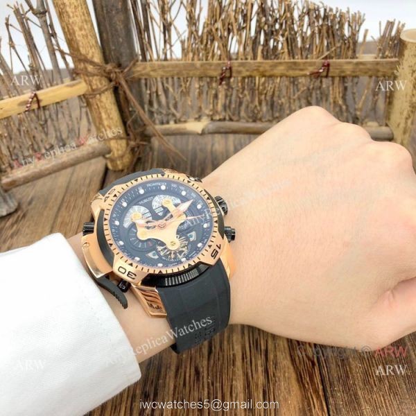 Fake Hublot Geneve Big Bang Perpetual Calendar Men Watch Black Dial Rose Gold 46mm Fake Hublot Geneve Big Bang Perpetual Calendar Men Watch Black Dial Rose Gold 46mm