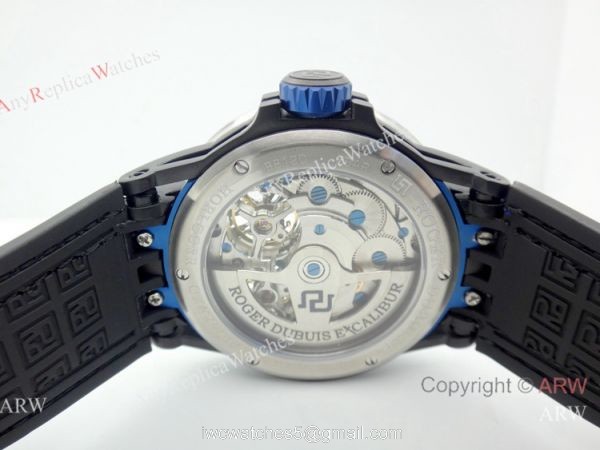 Newest Replica Roger Dubuis Excalibur Double Tourbillon Watch Men Size Newest Replica Roger Dubuis Excalibur Double Tourbillon Watch Men Size