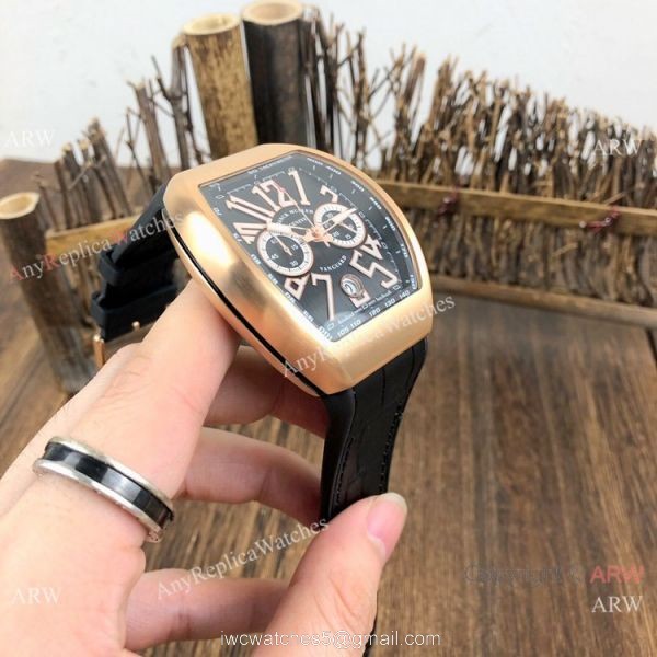 Best Replica Franck Muller Vanguard Rose Gold Chronograph Watch Best Replica Franck Muller Vanguard Rose Gold Chronograph Watch