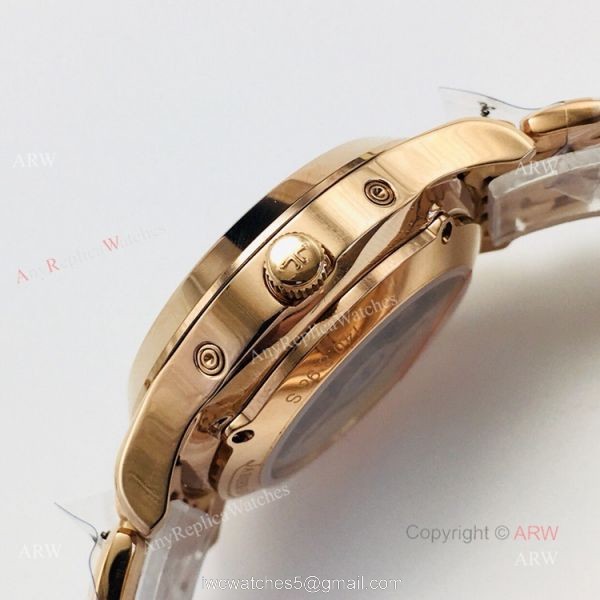 (JLF) New Replica Jaeger-Lecoultre Moonphase Rose Gold Automatic Watch 40mm (JLF) New Replica Jaeger-Lecoultre Moonphase Rose Gold Automatic Watch 40mm