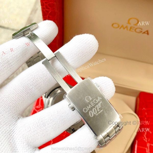 2020 Copy Omega Seamaster 007 James Bond Stainless Steel No Time To Die Watch 2020 Copy Omega Seamaster 007 James Bond Stainless Steel No Time To Die Watch