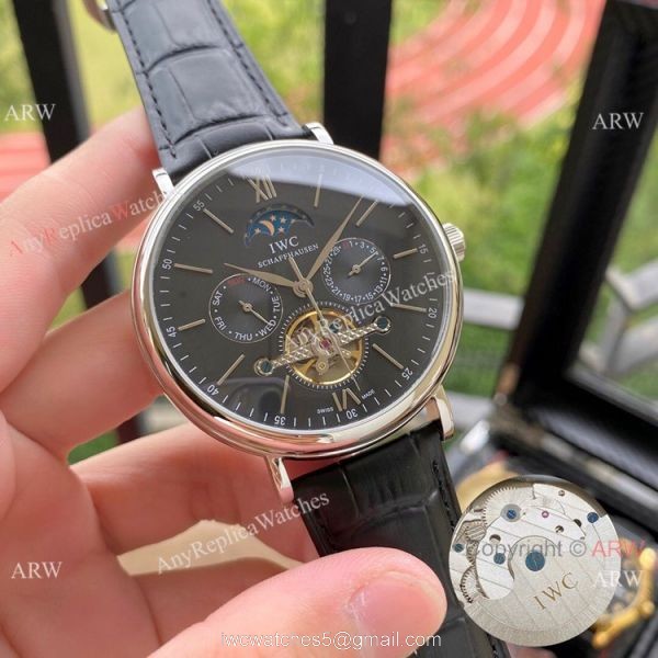 IWC Moonphase Tourbillon White Dial Watches Replica IWC Watch IWC Moonphase Tourbillon White Dial Watches Replica IWC Watch