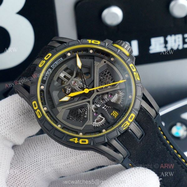 High Quality Replica Roger Dubuis Excalibur Hurac?n Yellow Watch High Quality Replica Roger Dubuis Excalibur Hurac?n Yellow Watch