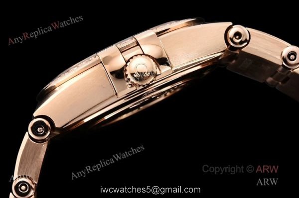 GF Factory Swiss Replica Omega Constellation Black Aventurine Dial Rose Gold Diamond Watch GF Factory Swiss Replica Omega Constellation Black Aventurine Dial Rose Gold Diamond Watch