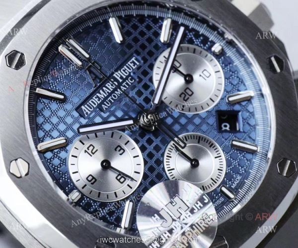 JH Factory Royal Oak Audemars Piguet Replica Watch Blue Chronograph Dial 26331OR JH Factory Royal Oak Audemars Piguet Replica Watch Blue Chronograph Dial 26331OR