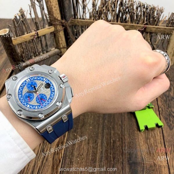 New Replica Audemars Piguet Michael Schumacher Watch Blue Dial Automatic New Replica Audemars Piguet Michael Schumacher Watch Blue Dial Automatic