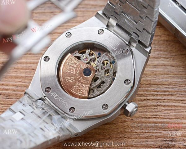 New Copy Audemars Piguet Royal Oak Watch Silver Frosted Skeleton Dial New Copy Audemars Piguet Royal Oak Watch Silver Frosted Skeleton Dial