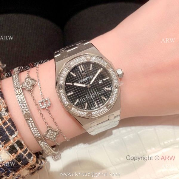 Copy Audemars Piguet Royal Oak Lady Watches SS Diamond Bezel Copy Audemars Piguet Royal Oak Lady Watches SS Diamond Bezel