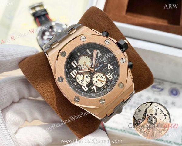 Audemars Piguet Royal Oak Offshore 42mm Watches Black Leather Strap Audemars Piguet Royal Oak Offshore 42mm Watches Black Leather Strap