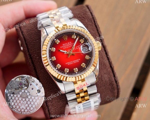 Swiss Quality Rolex Datejust Watches Two Tone Green Dial Swiss Quality Rolex Datejust Watches Two Tone Green Dial