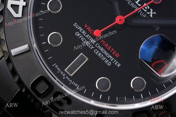VR Factory New Rolex Yachtmaster 116622 Triple Red All Black Swiss Copy Watch VR Factory New Rolex Yachtmaster 116622 Triple Red All Black Swiss Copy Watch