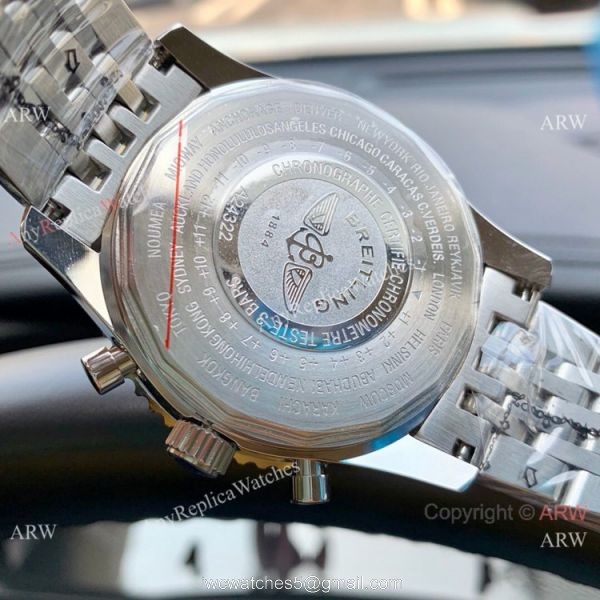 Copy Breitling Navitimer Tourbillon Steel Automatic Men Watch White Dial Copy Breitling Navitimer Tourbillon Steel Automatic Men Watch White Dial