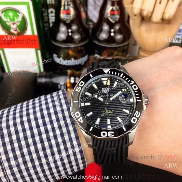 Copy Tag Heuer Aquaracer Calibre 5 Blue Ceramic Bezel Watches Copy Tag Heuer Aquaracer Calibre 5 Blue Ceramic Bezel Watches