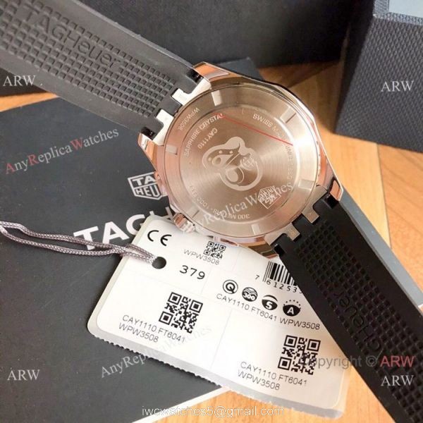 Tag Heuer Mens Aquaracer 300m Rubber Strap Watch Swiss Quartz Movement Tag Heuer Mens Aquaracer 300m Rubber Strap Watch Swiss Quartz Movement