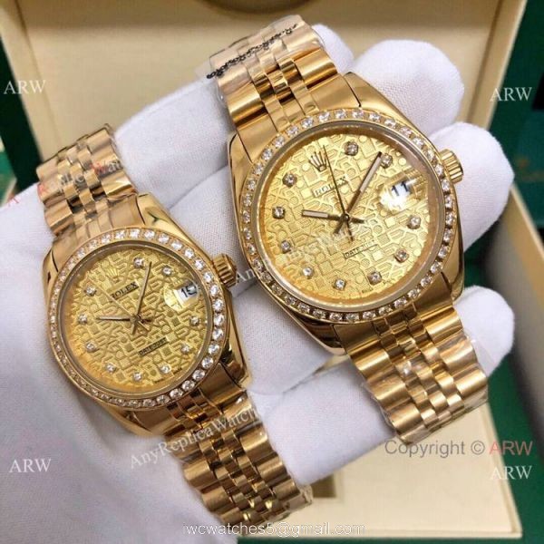 Fake Rolex Datejust Jubilee Band Yellow Gold Watch 36mm and 31mm Fake Rolex Datejust Jubilee Band Yellow Gold Watch 36mm and 31mm