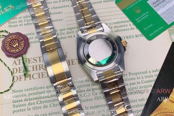 Rolex Submariner Two Tone Green Dial Watch Wholesale Rolex Submariner Two Tone Green Dial Watch Wholesale