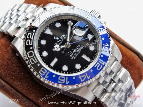 VR-Factory Swiss 3186 Rolex GMT-Master II Batman Jubilee Watch 126710blnr VR-Factory Swiss 3186 Rolex GMT-Master II Batman Jubilee Watch 126710blnr