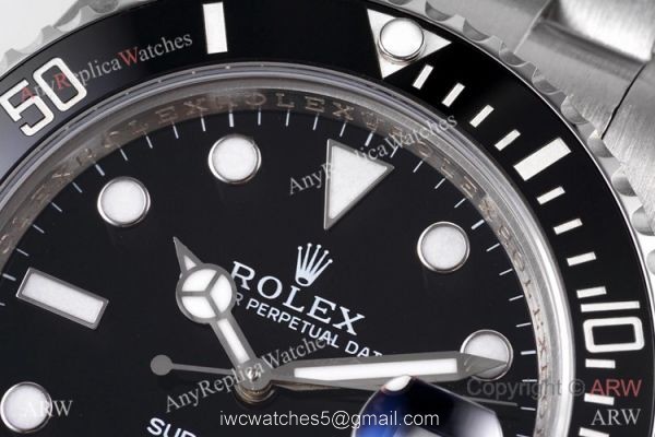 Super Clone Rolex Submariner Date Watch 1:1 VR SWISS 3135 904L Black Ceramic Black Dial Super Clone Rolex Submariner Date Watch 1:1 VR SWISS 3135 904L Black Ceramic Black Dial