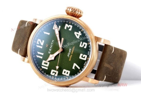 Swiss Grade Replica Zenith Pilot Type 20 Extra Special Watch Bronze Case Swiss Grade Replica Zenith Pilot Type 20 Extra Special Watch Bronze Case