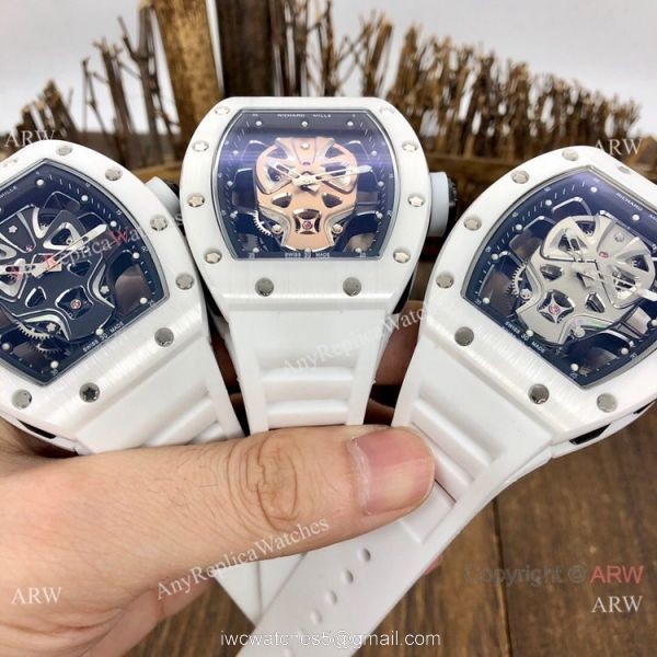 NEW! Copy Richard Mille RM52-06 Tourbillon Mask Watches Ceramic Case NEW! Copy Richard Mille RM52-06 Tourbillon Mask Watches Ceramic Case