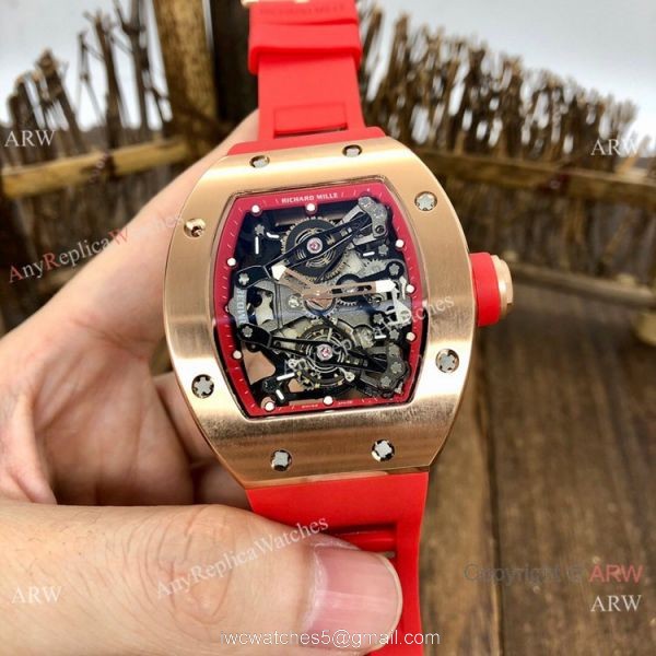 Best Replica Richard Mille RM038 Rose Gold Watches Men Size Best Replica Richard Mille RM038 Rose Gold Watches Men Size