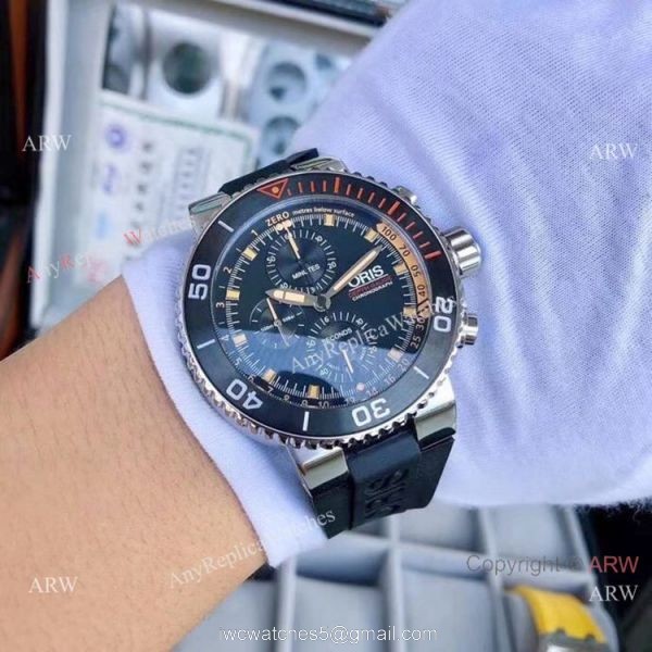 Oris ProDiver Chronograph Replica Watches Black Red Oris ProDiver Chronograph Replica Watches Black Red