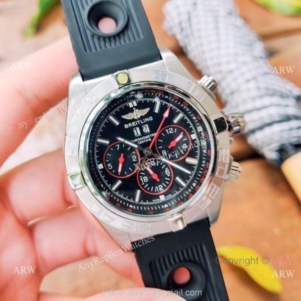 New Copy Breitling Chronometer Chronomat B01 Watches Brown Leather Strap New Copy Breitling Chronometer Chronomat B01 Watches Brown Leather Strap