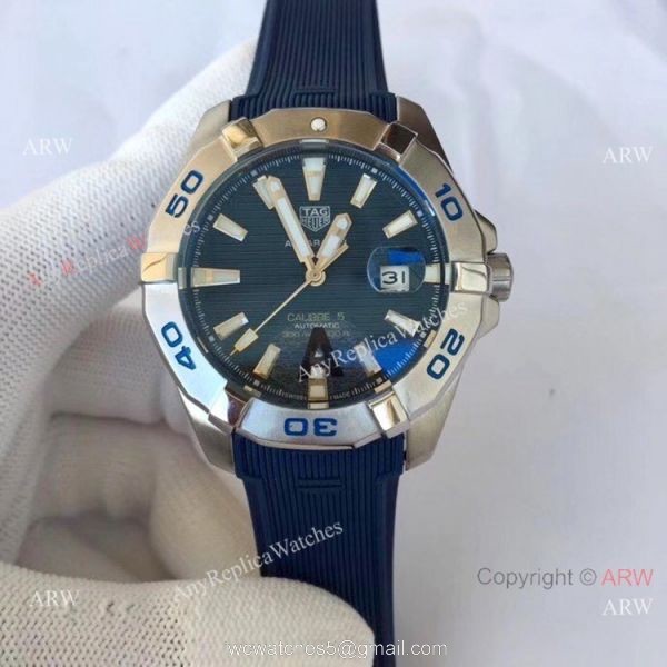 Copy Tag Heuer Aquaracer Calibre 5 Watches Gray Dial Copy Tag Heuer Aquaracer Calibre 5 Watches Gray Dial