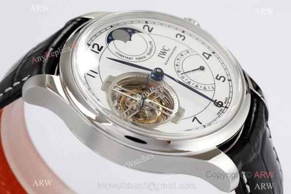 New! Swiss Replica IWC Portugieser &8216;150 Years Tourbillon Watch White Face New! Swiss Replica IWC Portugieser &8216;150 Years Tourbillon Watch White Face