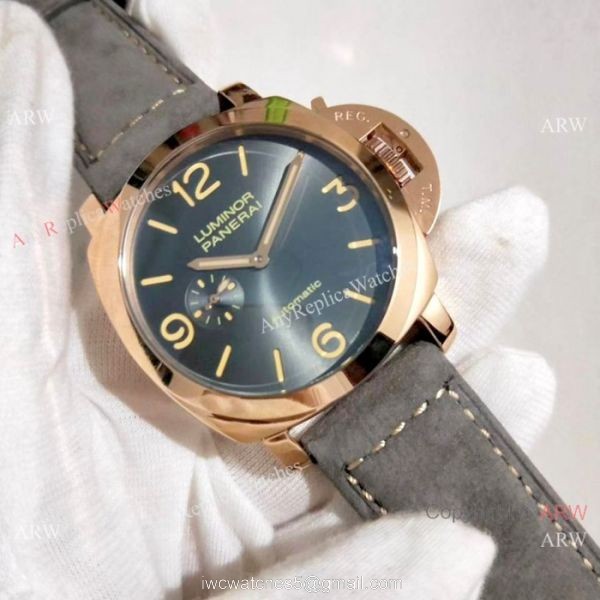 Newest Replica Panerai Luminor Due Rose Gold Watch PAM00677 Newest Replica Panerai Luminor Due Rose Gold Watch PAM00677