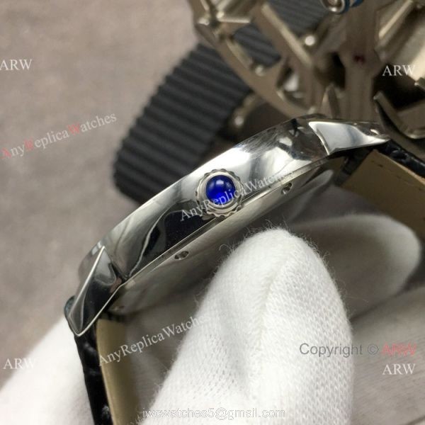 (GB) Swiss Grade Copy Cartier Ronde Solo Men Watch SS Diamond (GB) Swiss Grade Copy Cartier Ronde Solo Men Watch SS Diamond