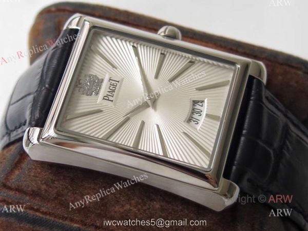 Best Replica Piaget Emperador Silver Dial Stainless Steel Mens Watch Best Replica Piaget Emperador Silver Dial Stainless Steel Mens Watch