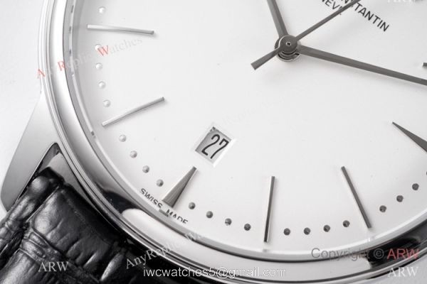 Swiss Grade Vacheron Constantin Patrimony AI Factory V2 White Dial Replica Watch Swiss Grade Vacheron Constantin Patrimony AI Factory V2 White Dial Replica Watch