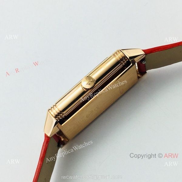 Swiss Copy Jaeger-LeCoultre Reverso One Ladies Watch Rose Gold Sapphire Glass Swiss Copy Jaeger-LeCoultre Reverso One Ladies Watch Rose Gold Sapphire Glass