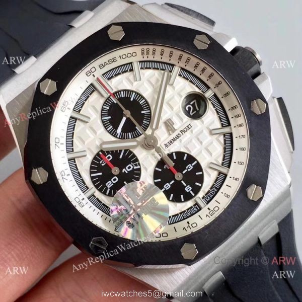 (JF) 1-1 Best Edition Audemars Piguet Royal Oak Offshore Swiss 3126 V2 Chronograph Watch Ceramic Bezel (JF) 1-1 Best Edition Audemars Piguet Royal Oak Offshore Swiss 3126 V2 Chronograph Watch Ceramic Bezel