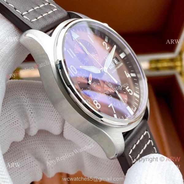 New Copy IWC Big Pilots Chronogaph Watch Chocolate Dial New Copy IWC Big Pilots Chronogaph Watch Chocolate Dial