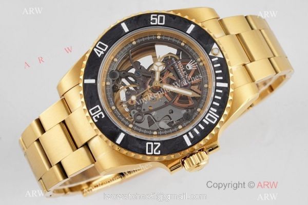 VR-Factory MAX 1:1 Best Edition Rolex Andrea Pirlo Submariner Swiss 3130 Watch Yellow Gold VR-Factory MAX 1:1 Best Edition Rolex Andrea Pirlo Submariner Swiss 3130 Watch Yellow Gold