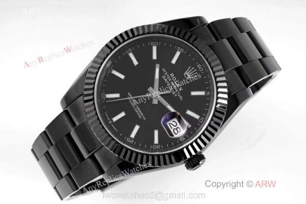 VR-Factory AAA Replica Rolex Datejust II Black Venom Watch 41mm Black Dial VR-Factory AAA Replica Rolex Datejust II Black Venom Watch 41mm Black Dial