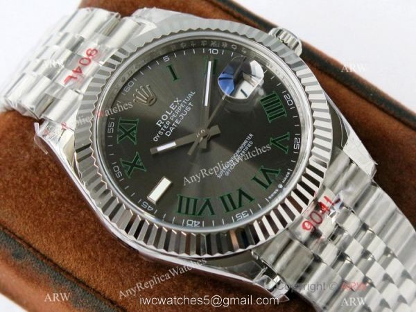 VR-Factory Rolex Datejust II 41mm Stainless Steel Jubilee Green Roman VR-Factory Rolex Datejust II 41mm Stainless Steel Jubilee Green Roman