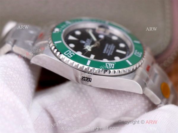 New Arrival! Rolex Submariner 41MM Green Blue Watch EW Factory 3235 Movement New Arrival! Rolex Submariner 41MM Green Blue Watch EW Factory 3235 Movement