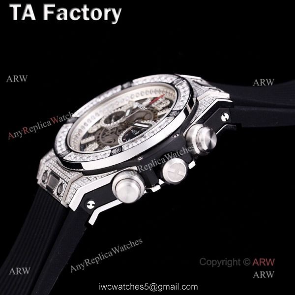 Best Replica Hublot Big Bang Unico 45mm Full Diamonds Automatic Watch For Men Best Replica Hublot Big Bang Unico 45mm Full Diamonds Automatic Watch For Men