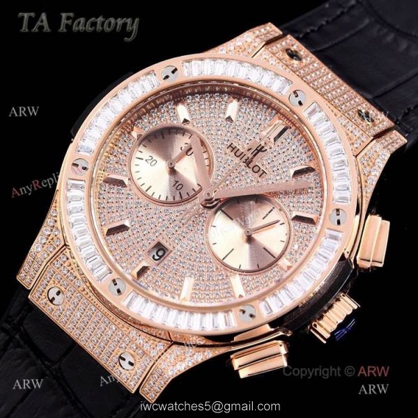 Copy Hublot Big Bang Diamond Watch Swiss Made Rose Gold Hublot Big Bang Chronograph Watch 45mm Copy Hublot Big Bang Diamond Watch Swiss Made Rose Gold Hublot Big Bang Chronograph Watch 45mm